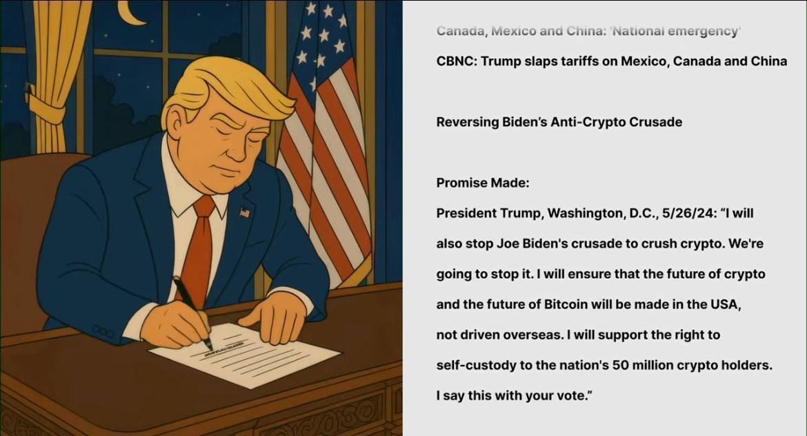 YouTube-канал Белого дома запустил стрим с анимированным Трампом, который подписывает документы под успокаивающую музыку 