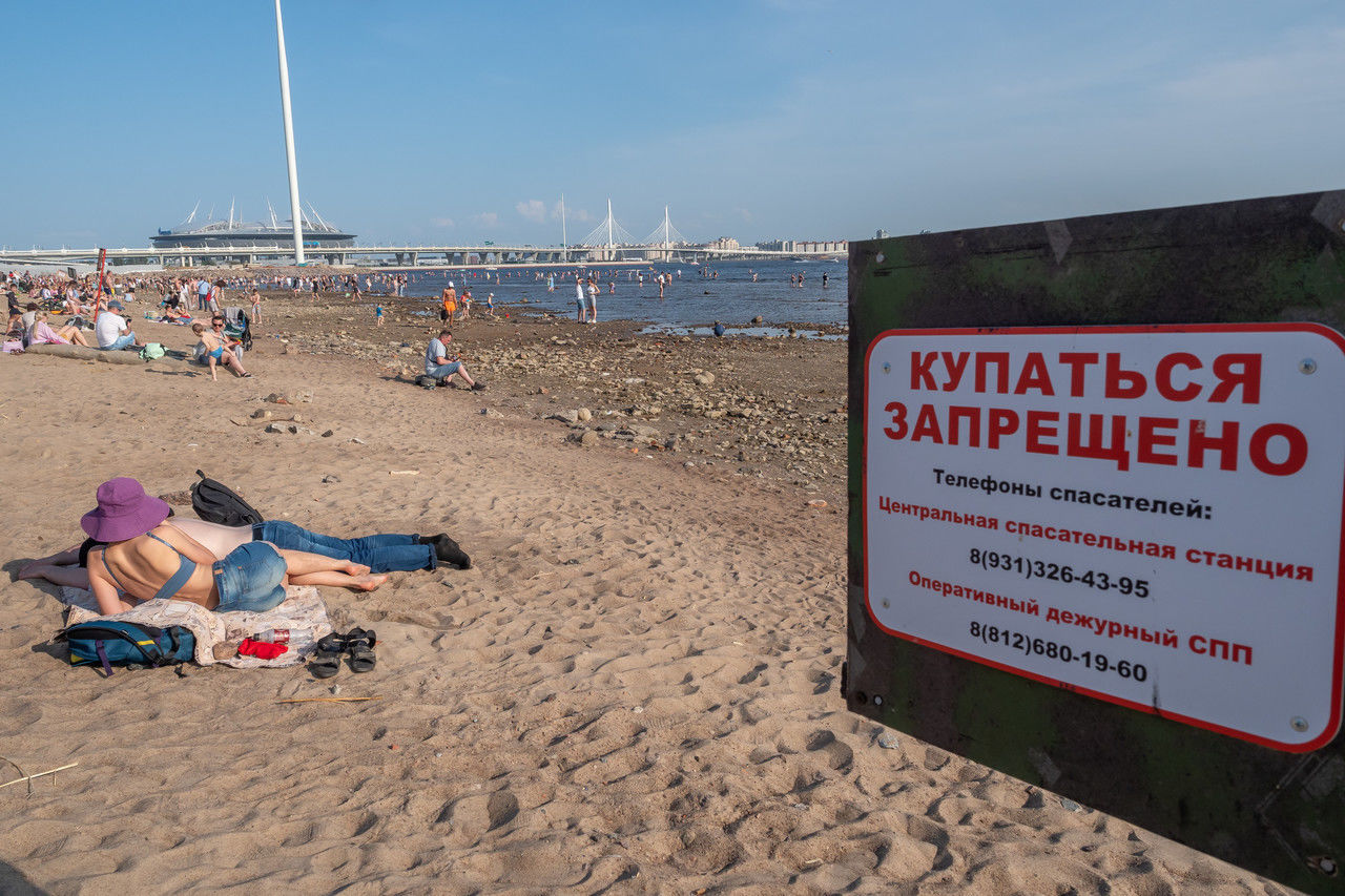 Купальный сезон в Петербурге задерживается до середины июня