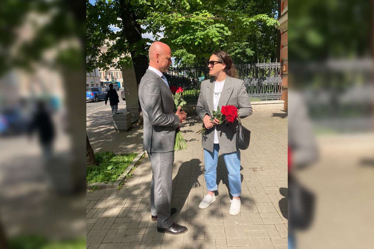 Антон Шантырь возложил цветы в память об олимпийской истории Петербурга 