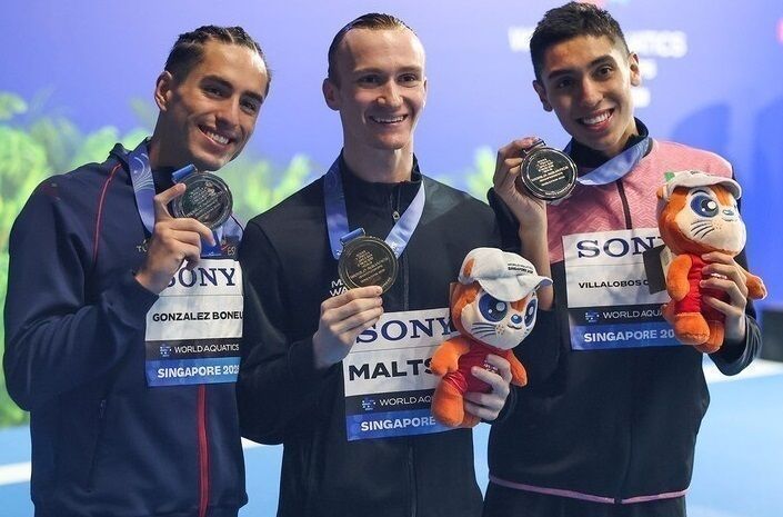 Россиянин Александр Мальцев признан лучшим синхронистом чемпионата мира в Сингапуре