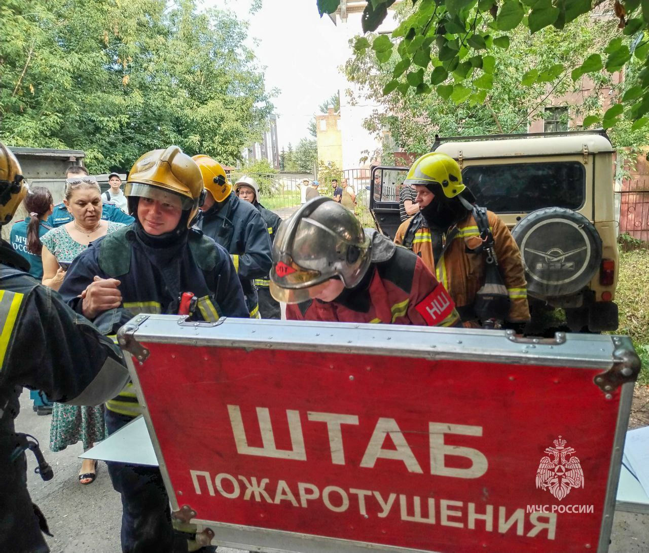 В пожаре на Васильевском острове пострадал один человек