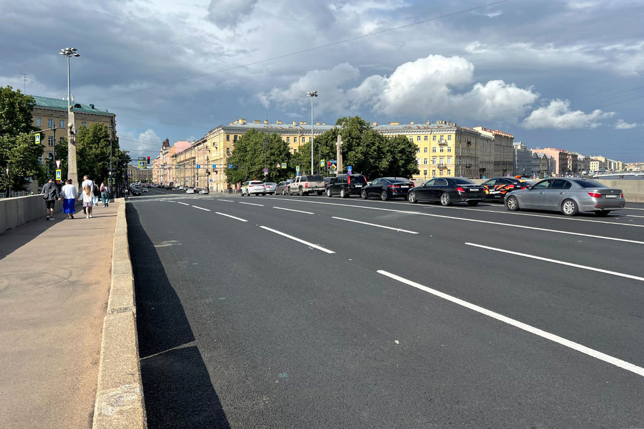 В Петербурге завершен ремонт пяти мостов и двух транспортных тоннелей