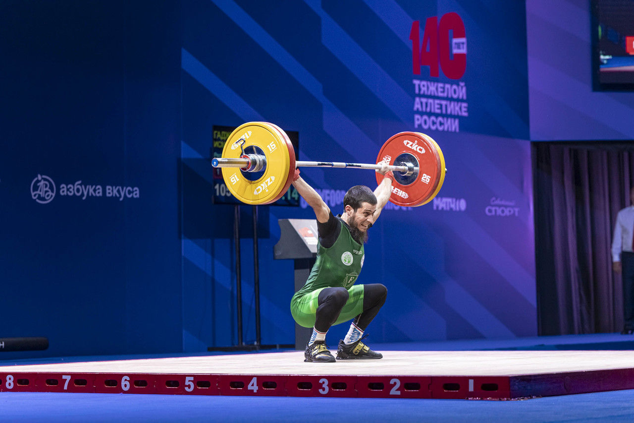 Сборная Санкт-Петербурга заняла первое общекомандное место на чемпионате России по тяжелой атлетике