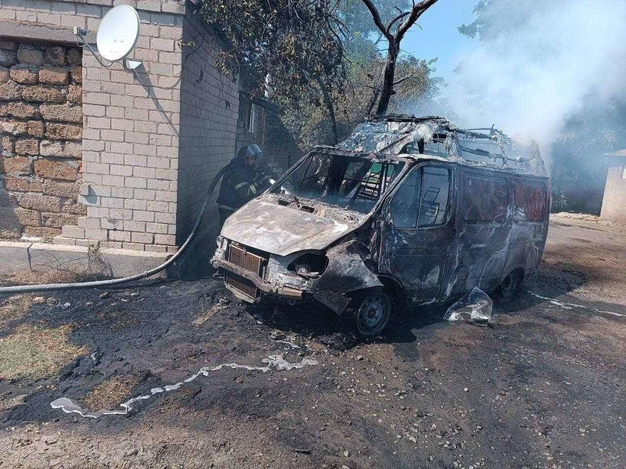 Украинские боевики атаковали в Запорожской области машину скорой помощи
