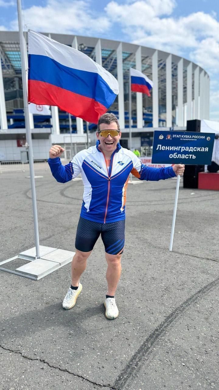 Ленинградский спортсмен Жилинский завоевал Кубок России по лыжероллерам