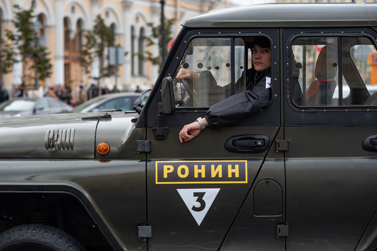 В Петербурге прошла акция к премьере второго сезона «Ронина»