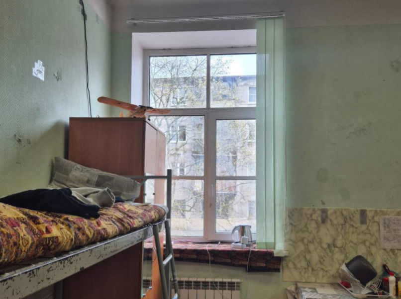 Плесень нашли в общежитии авиационного вуза в Выборге