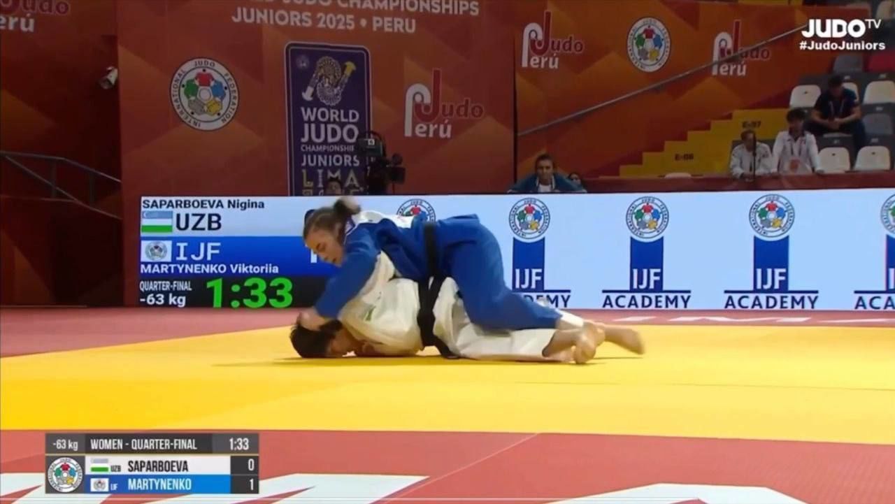 Петербургская дзюдоистка стала вице-чемпионом первенства мира