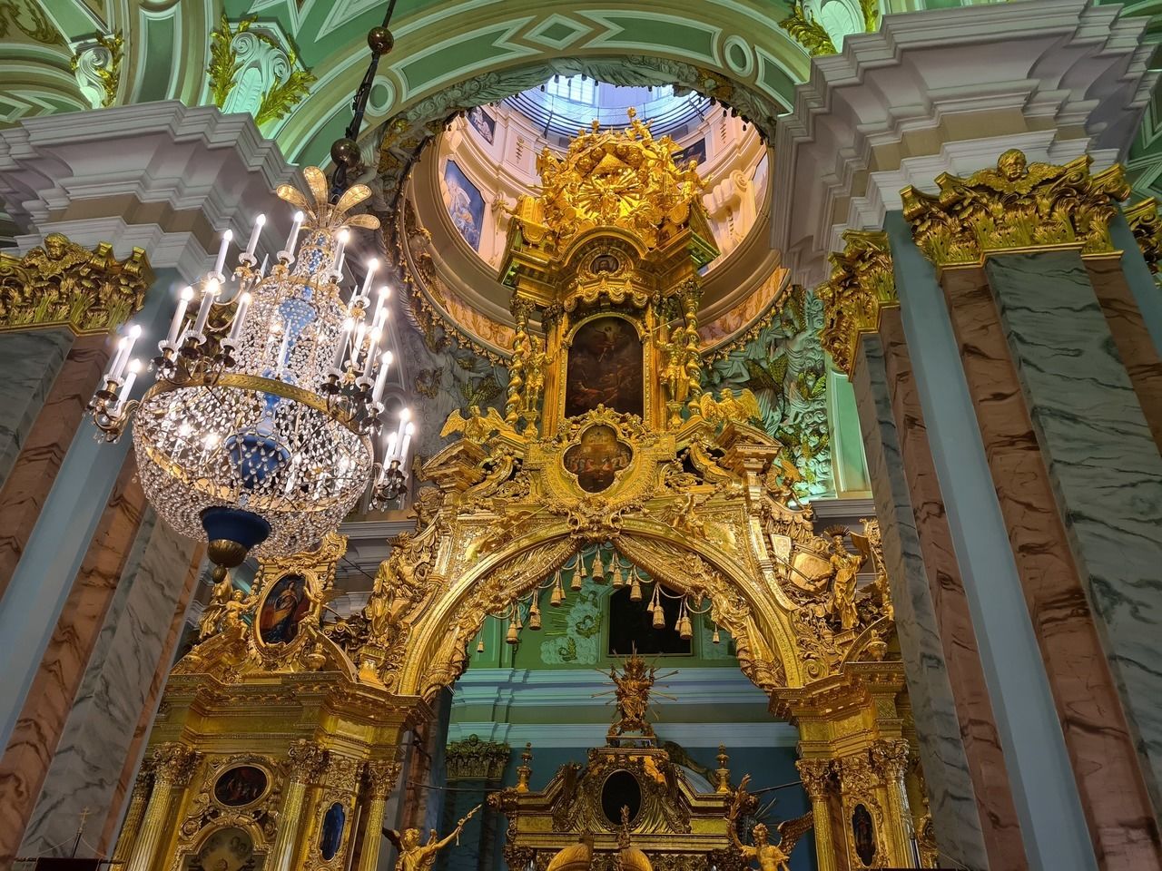 петропавловский собор санкт петербург внутри фото