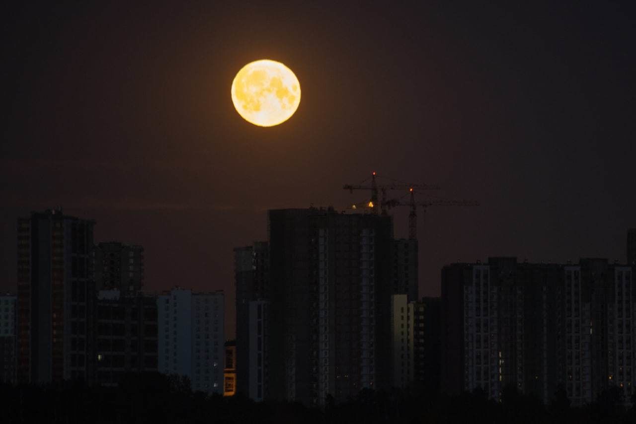 Супер луние Санкт Петербург