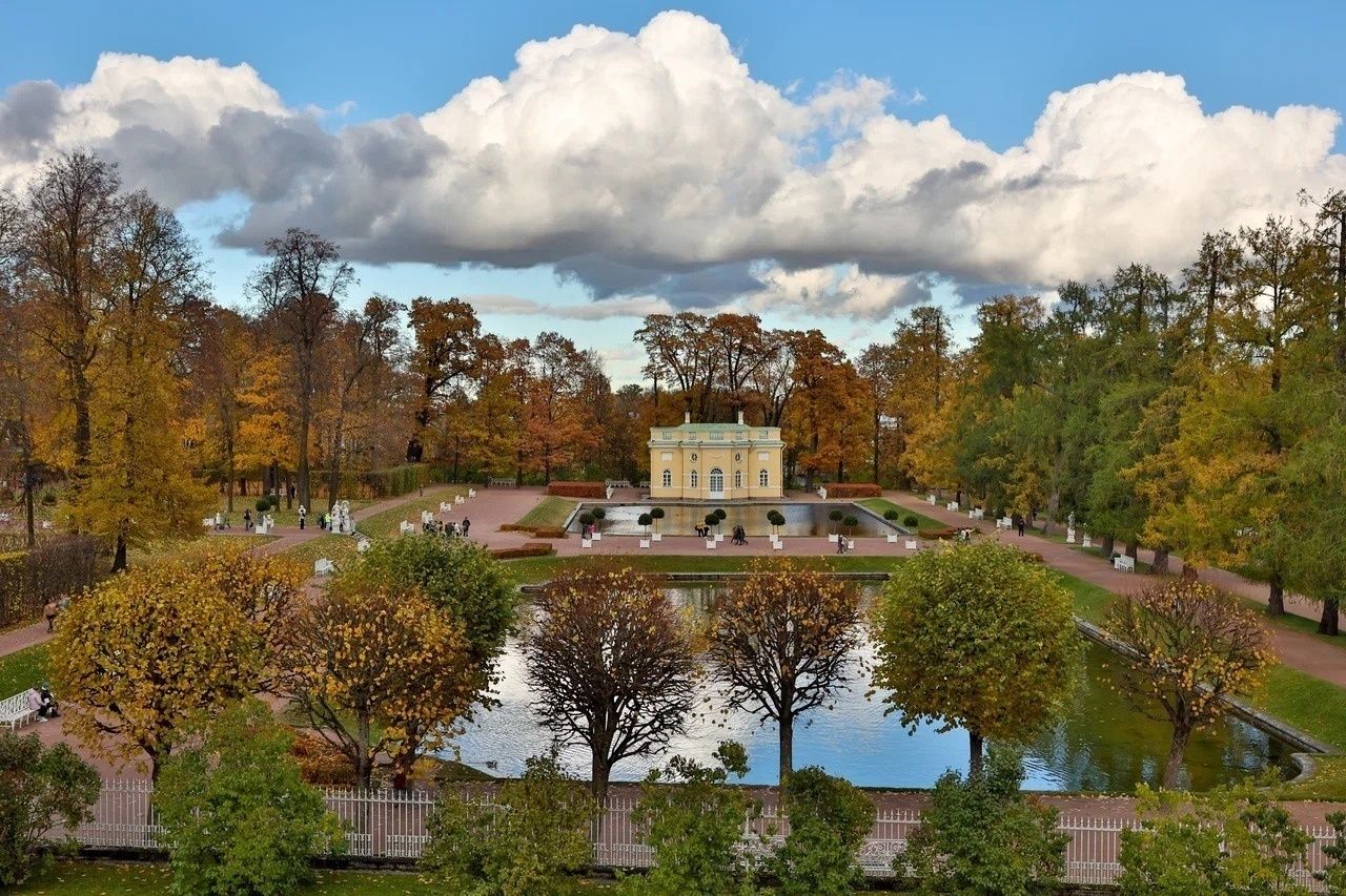 Екатерининский парк Санкт-Петербург ноябрь