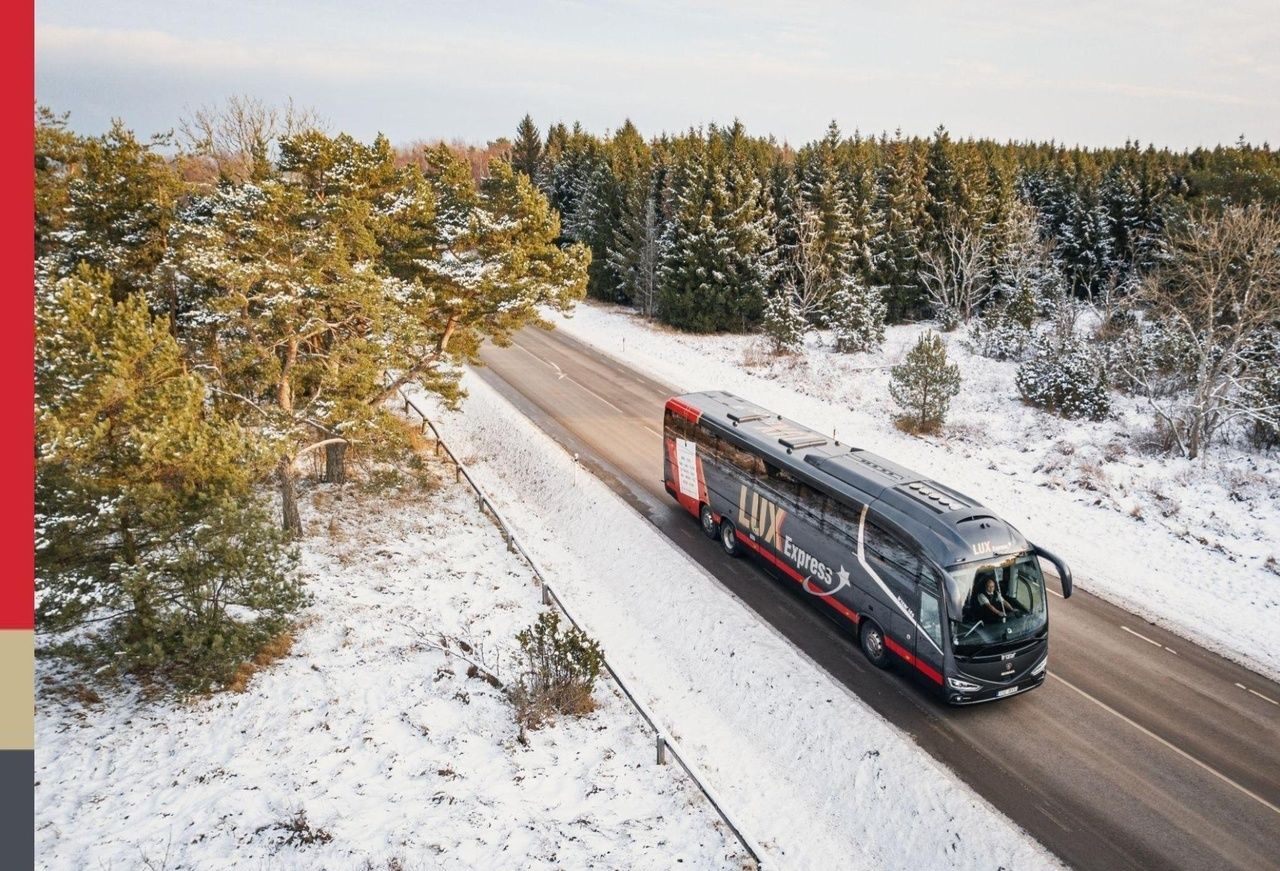 Lux Express в декабре увеличит число автобусных рейсов из Петербурга в  Финляндию и Эстонию