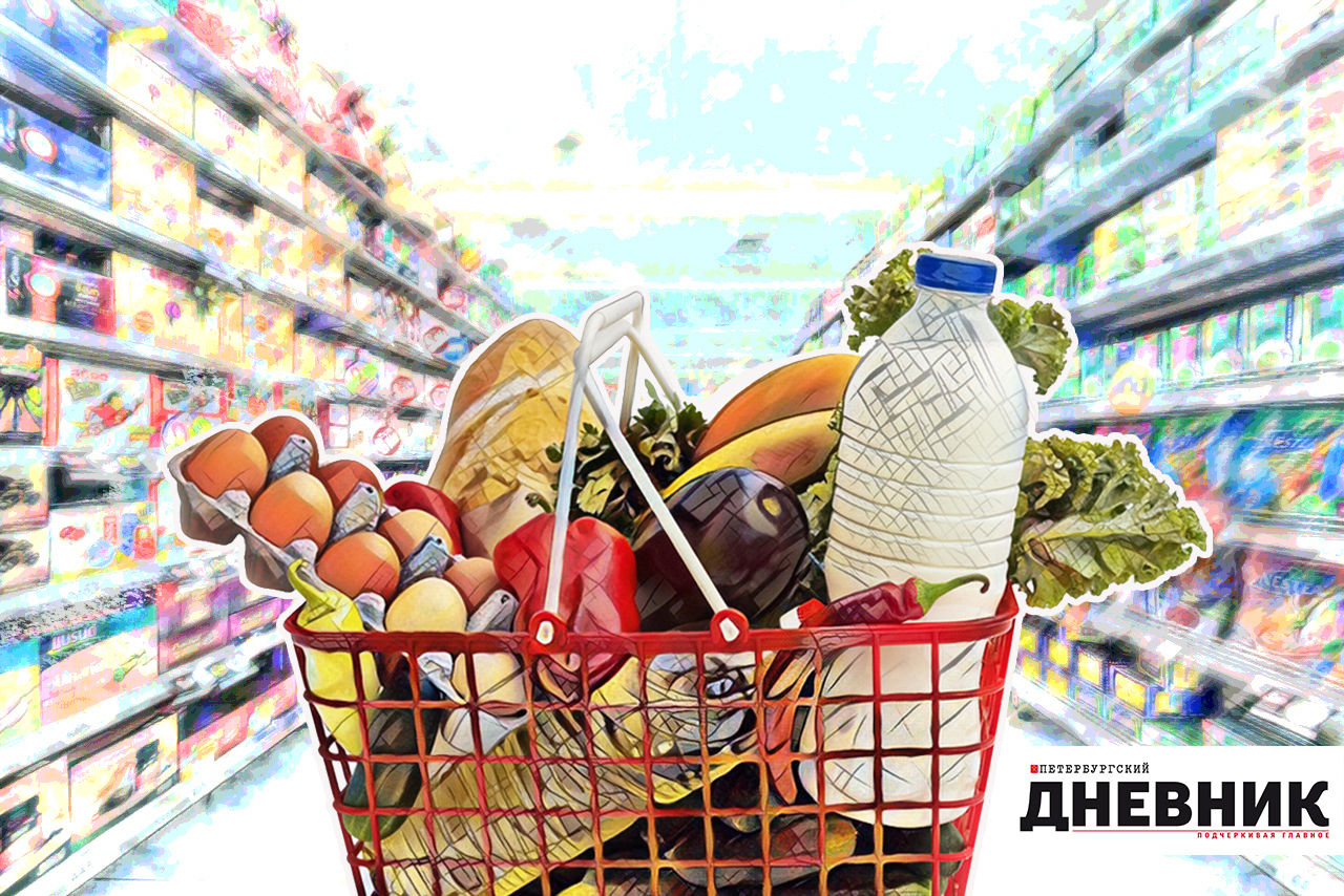 Петербуржцы рассказали, где они предпочитают покупать продукты