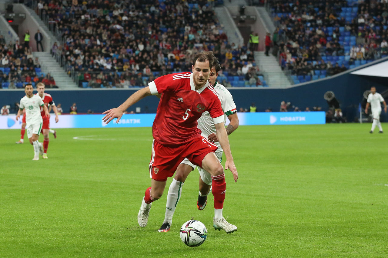 Первый гол в товарищеском матче между Россией и Ираком забил Антон Миранчук
