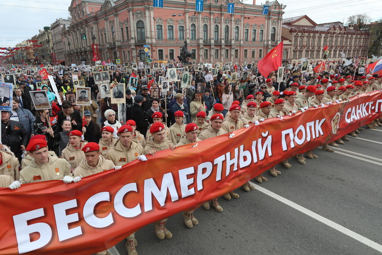 Бессмертный полк на первом