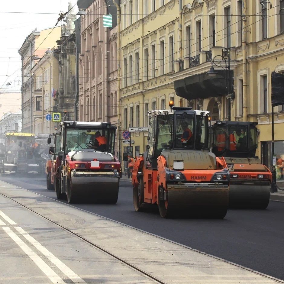 Работы с акцентом на крупные магистрали: Петербург участвует в национальном  проекте «Безопасные качественные дороги»