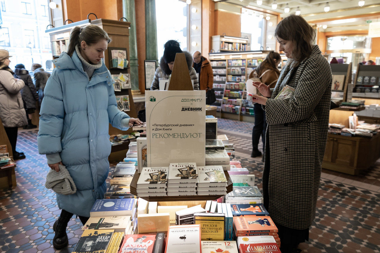 Дом книги на Невском посетили более 3 миллионов человек с момента открытия