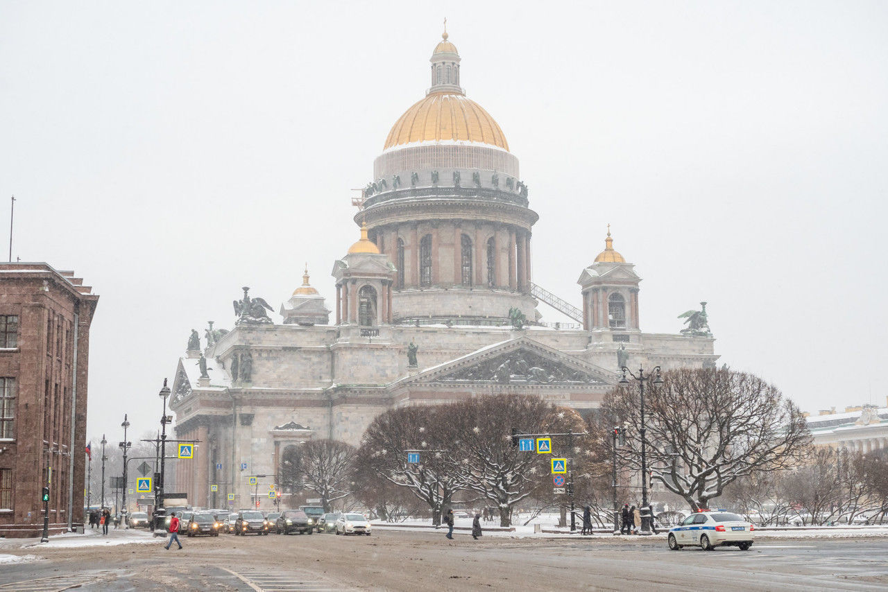 Снегопад в москве 2023