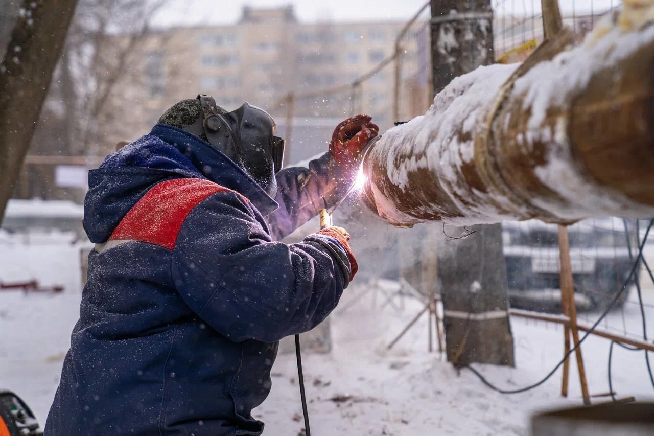 В Петербурге начали замену более 9000 метров теплосетей в Колпинском районе