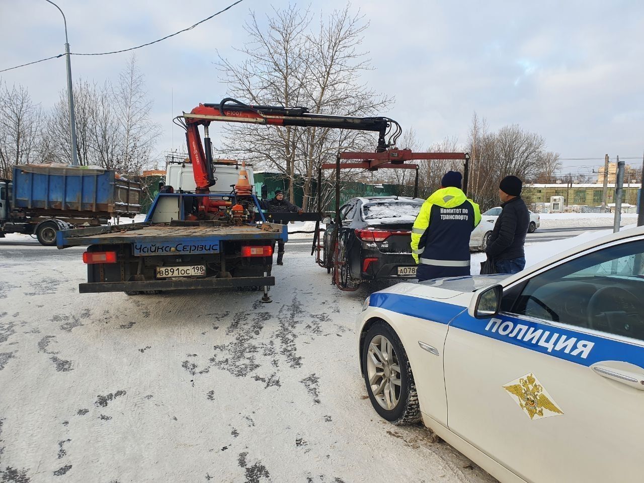 Комитет по транспорту провел рейд по выявлению таксистов-нарушителей