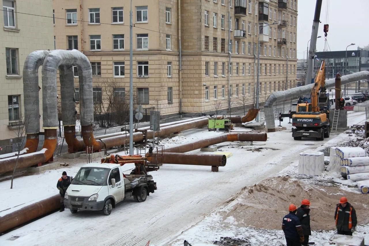 В Петербурге проведут реконструкцию 500 метров тепломагистрали «Дачная»