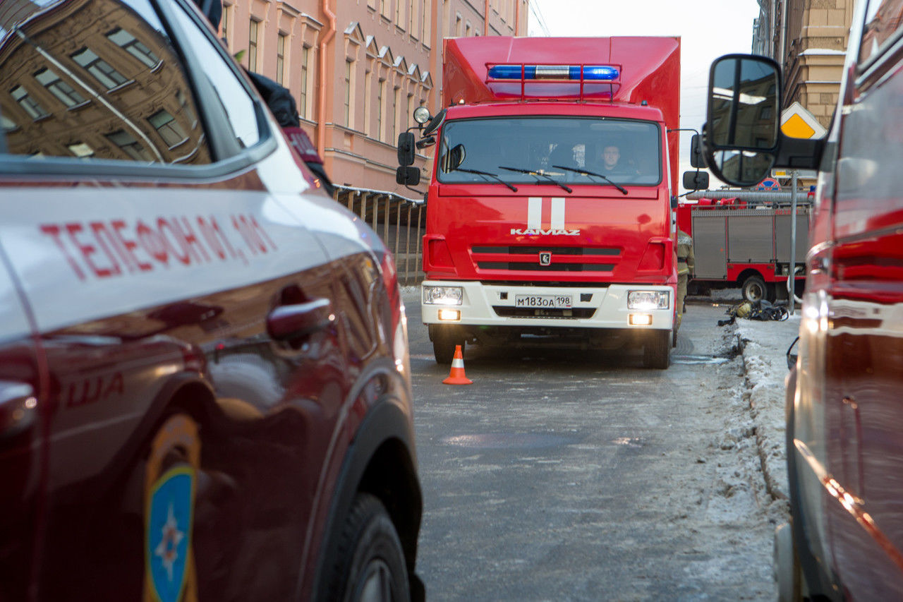 Пожар в Московском районе унес жизнь одного человека