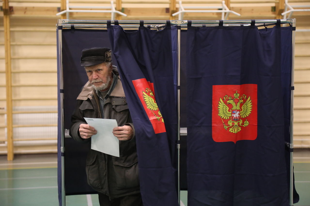 Голосование в петербурге