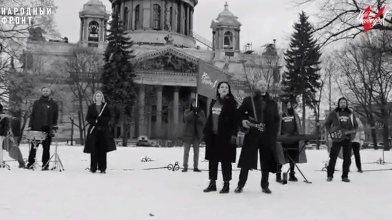 «Народный фронт» снял клип для бойцов СВО на песню «Зима»