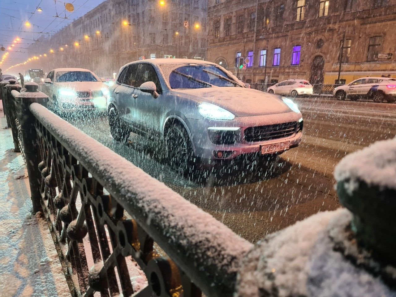 В Петербурге в апреле выпало 8,5 сантиметра снега