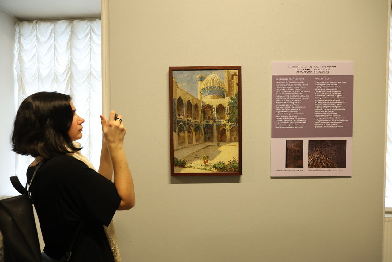 «Спасенные шедевры»: в Русском музее открылась выставка отреставрированных петербургскими музейщиками картин  