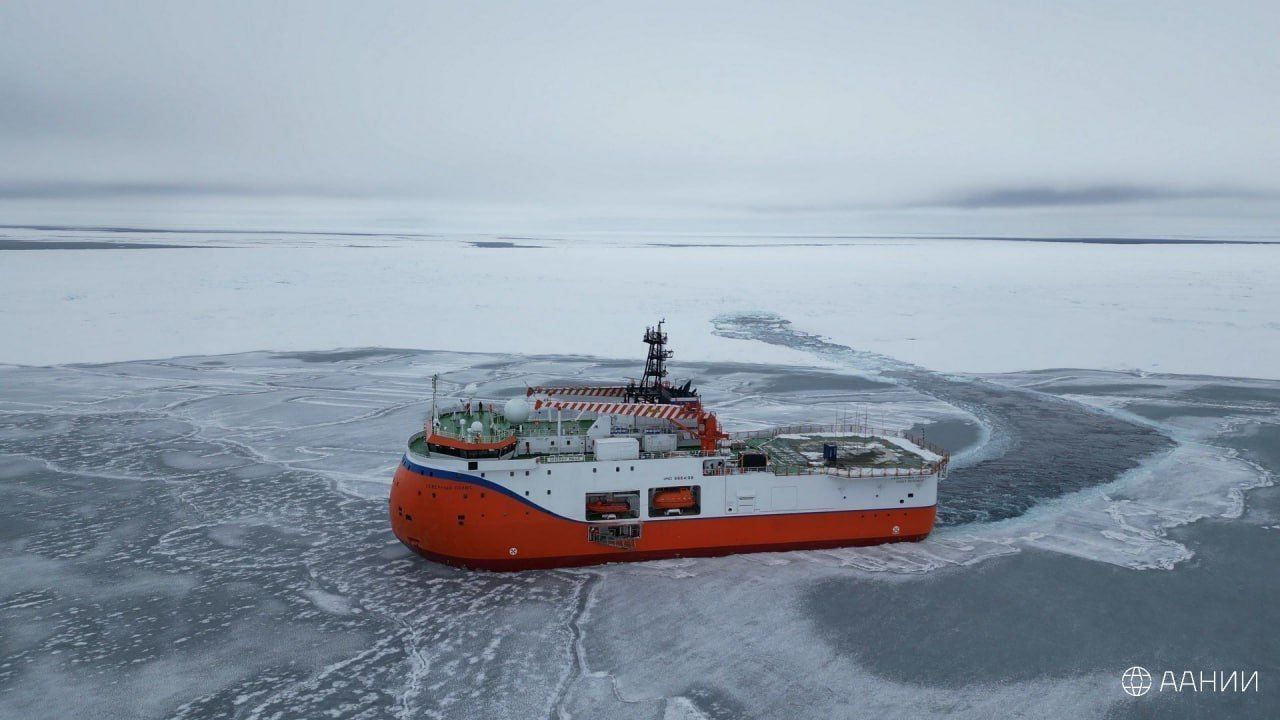 Экспедиция российской дрейфующей станции «Северный полюс – 41» в Арктике завершила работу