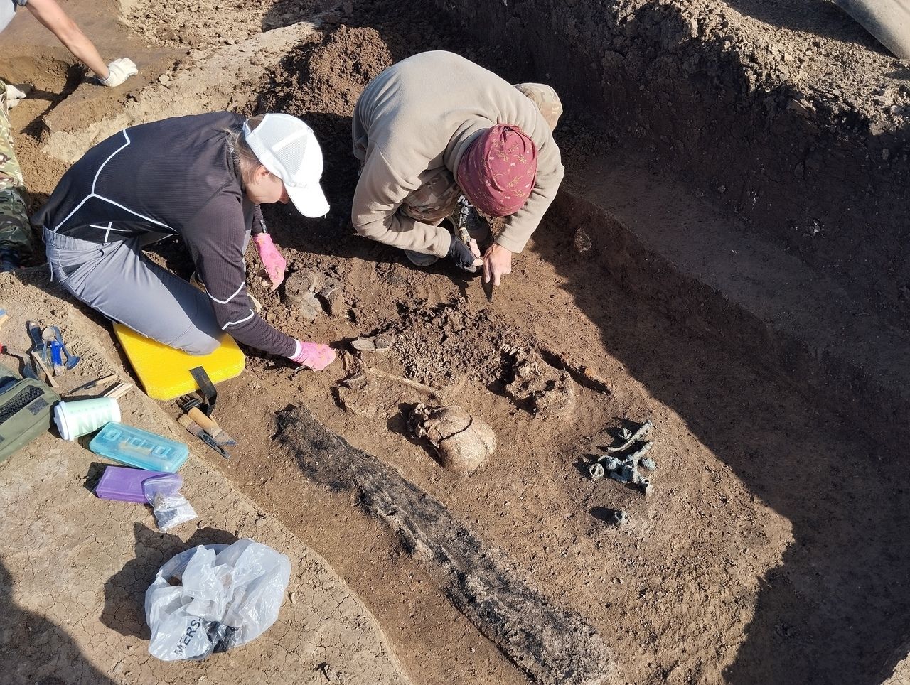 Петербургские археологи обнаружили редкие памятники древних культур во время раскопок в Краснодарском крае