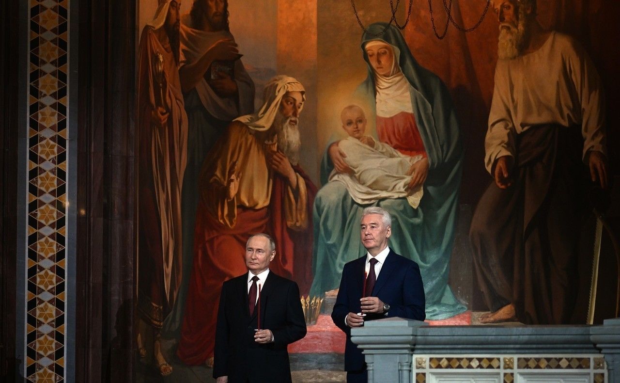 Владимир Путин поздравил всех православных христиан с Пасхой