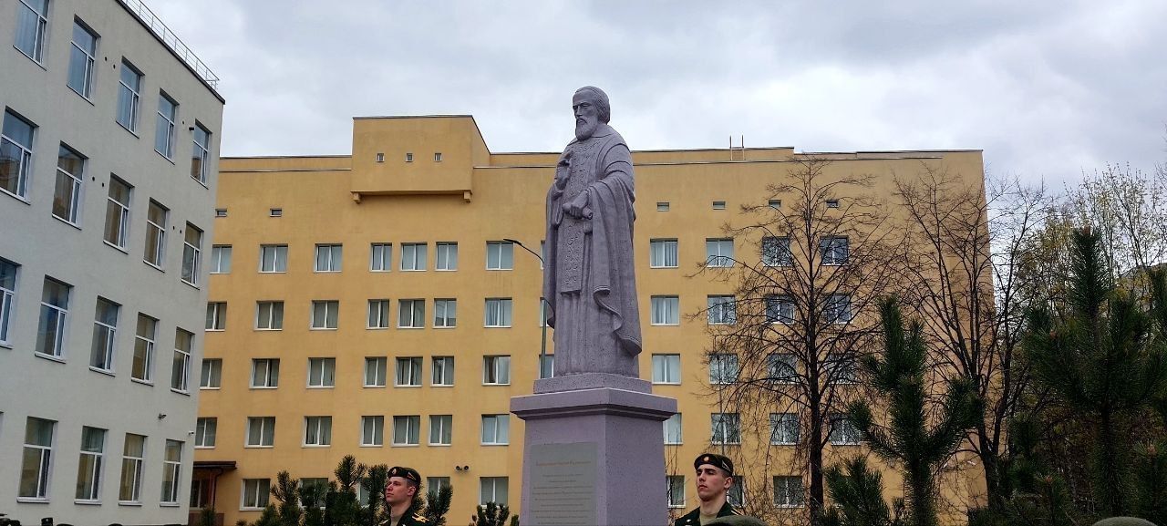 Александр Беглов открыл памятник Сергию Радонежскому 