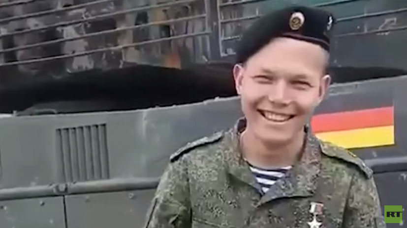 Представившийся «писарем» боец ВС РФ подбил танк и БМП ВСУ