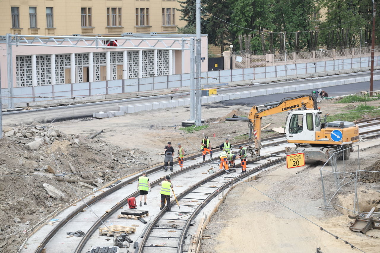 Рабочее движение на Московско-Дунайской развязке запустят в августе 2024  года