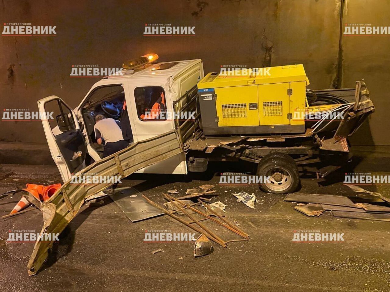 В туннеле на Канонерский остров произошла авария | 14.06.2024 |  Санкт-Петербург - БезФормата