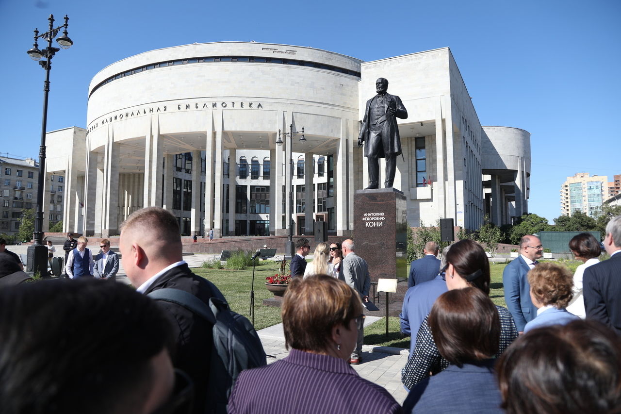 В Петербурге открыли памятник Анатолию Кони | 26.06.2024 | Санкт-Петербург  - БезФормата