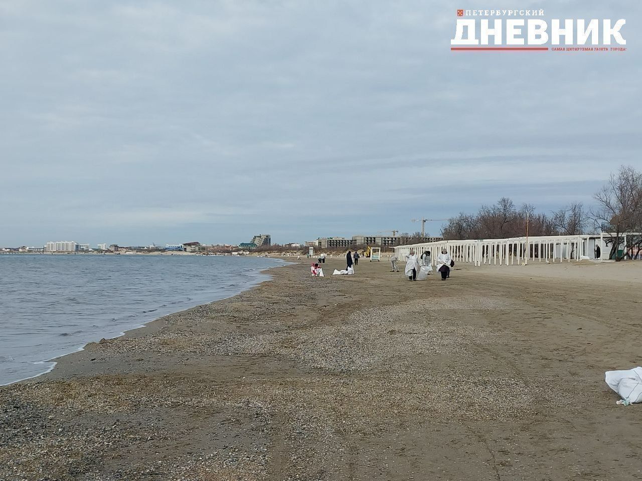 Побережье Черного моря после разлива мазута приведут к нормативному состоянию к началу летнего сезона 